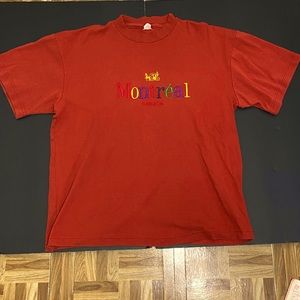 Vintage late 80s early 90s Montreal Canada T shirt